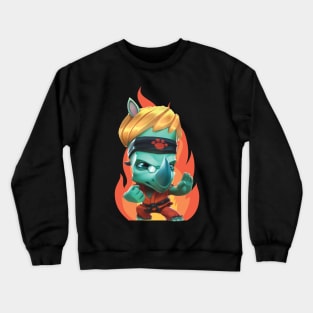 ZAC Zooba Battle Arena Royale Crewneck Sweatshirt